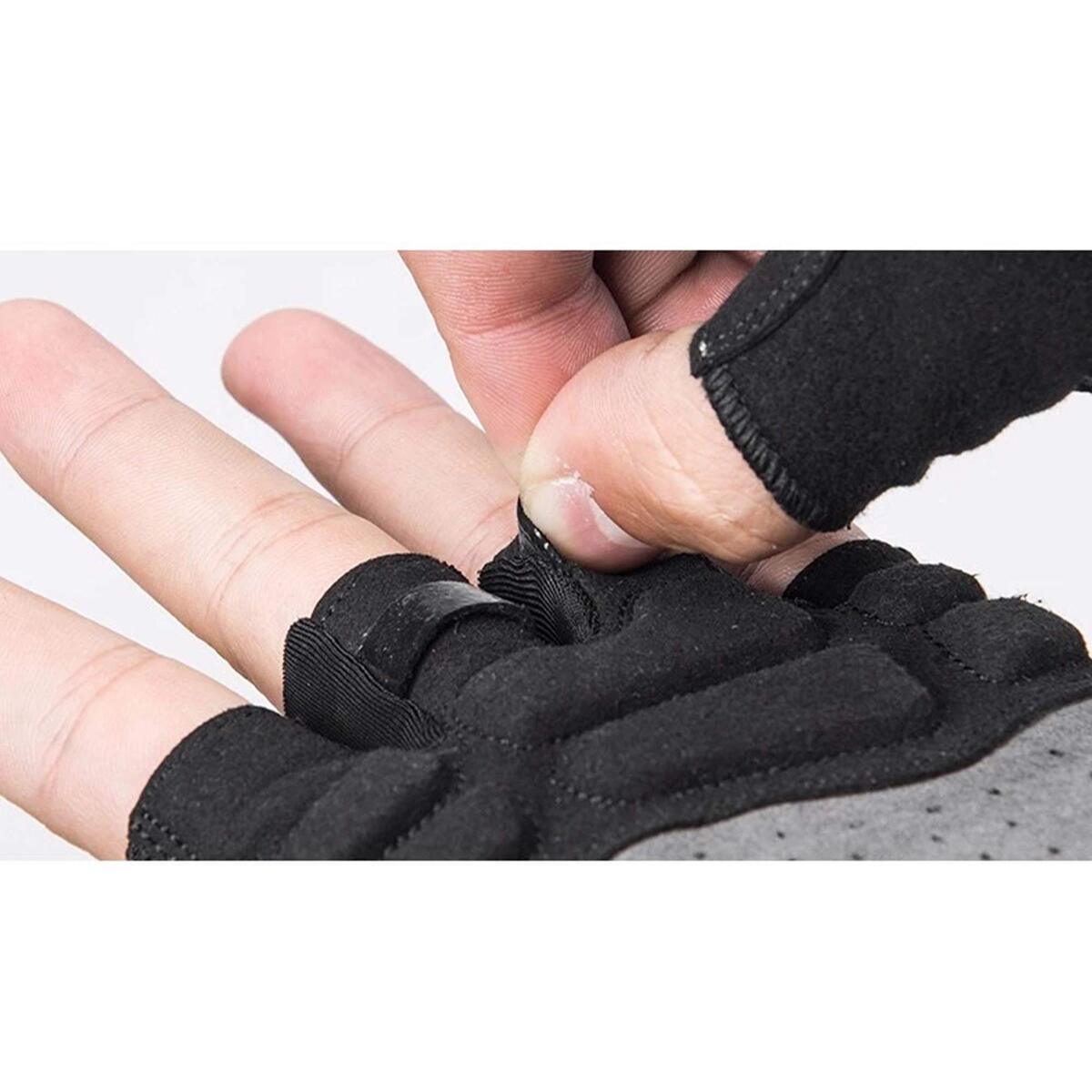 ROCKBROS Half Finger Cycling Gloves S159BGR Medium