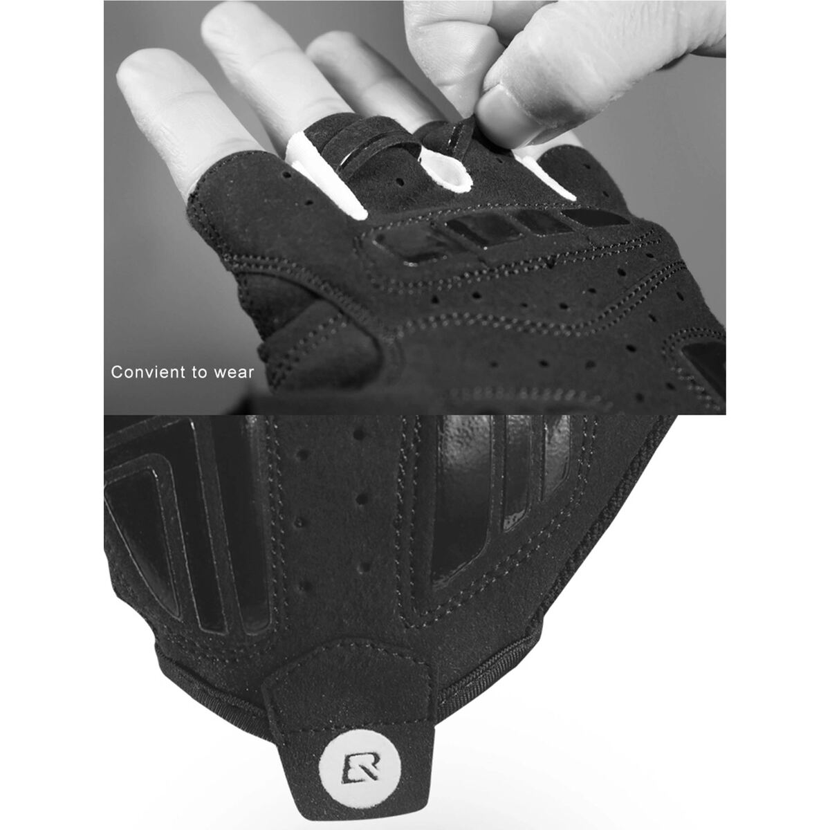 ROCKBROS Half Finger Cycling Gloves S107 Medium