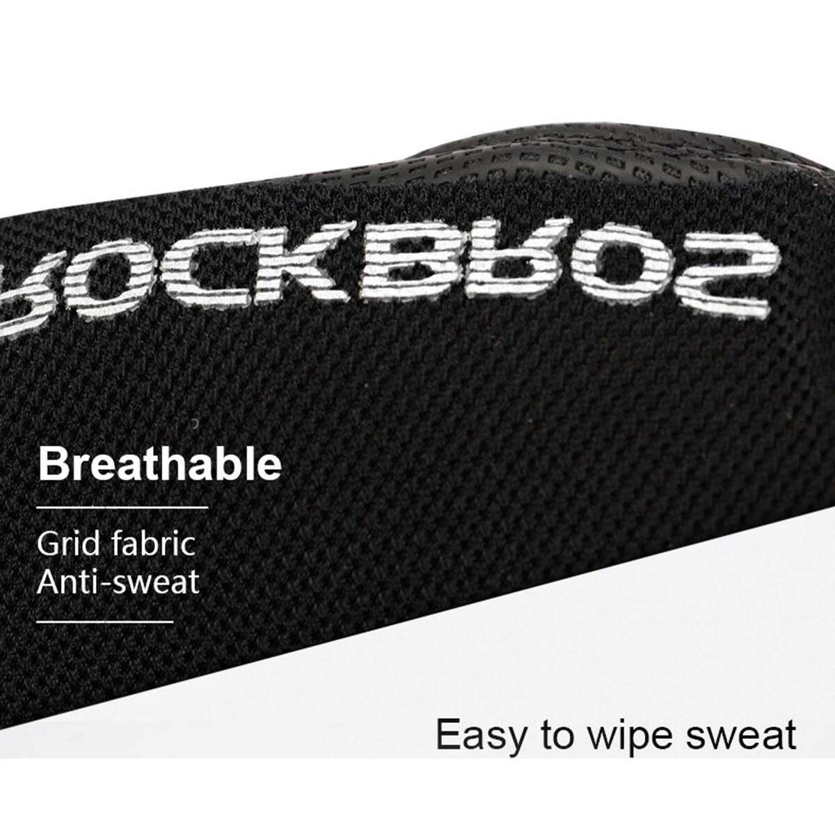 ROCKBROS Half Finger Cycling Gloves Black S106BK Extra Large