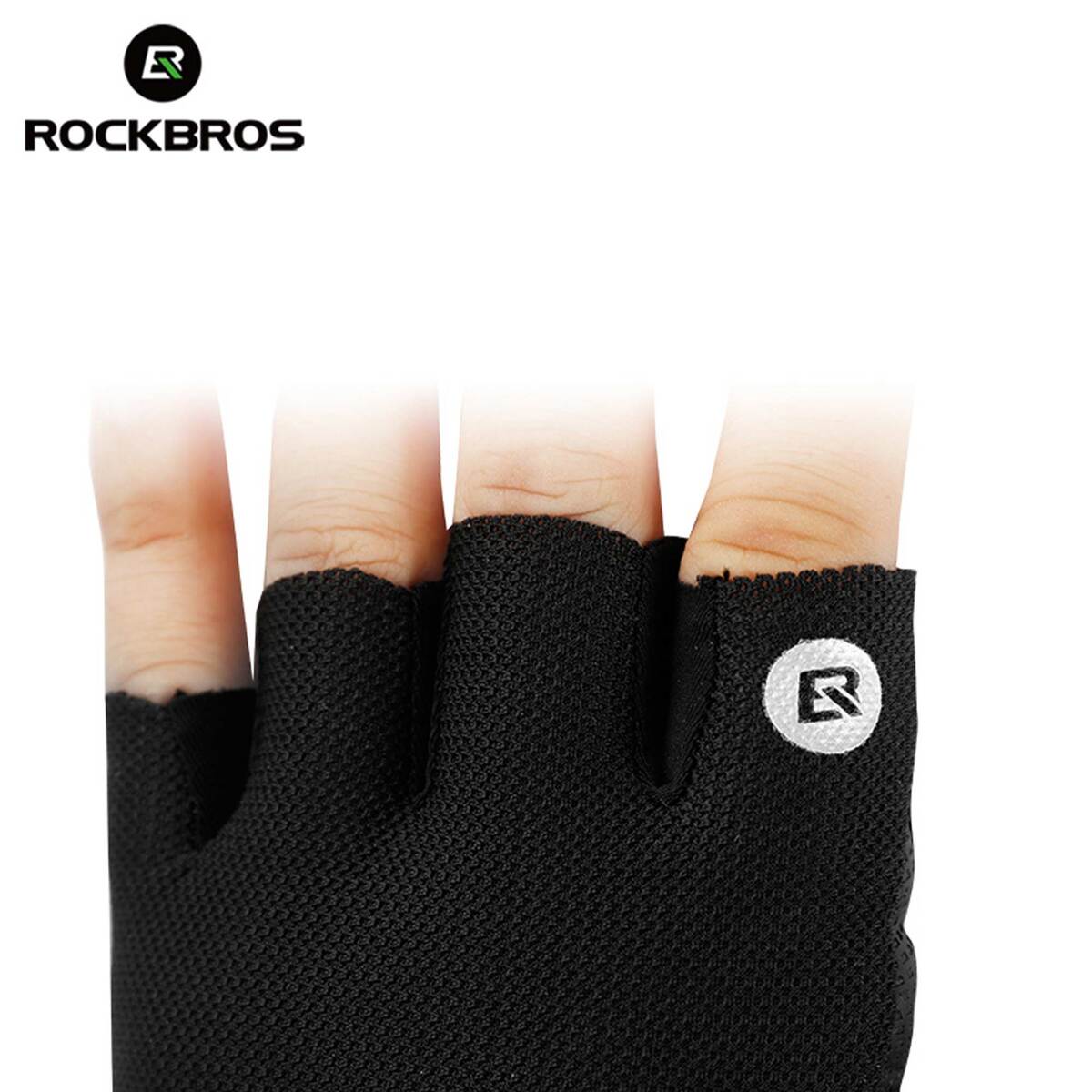 ROCKBROS Half Finger Cycling Gloves Red S106R Medium