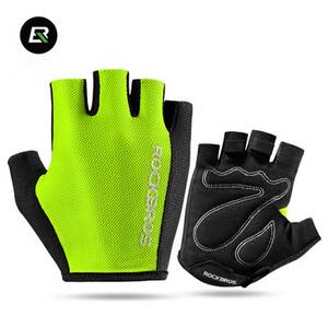 ROCKBROS Half Finger Cycling Gloves Green S099GR XXL