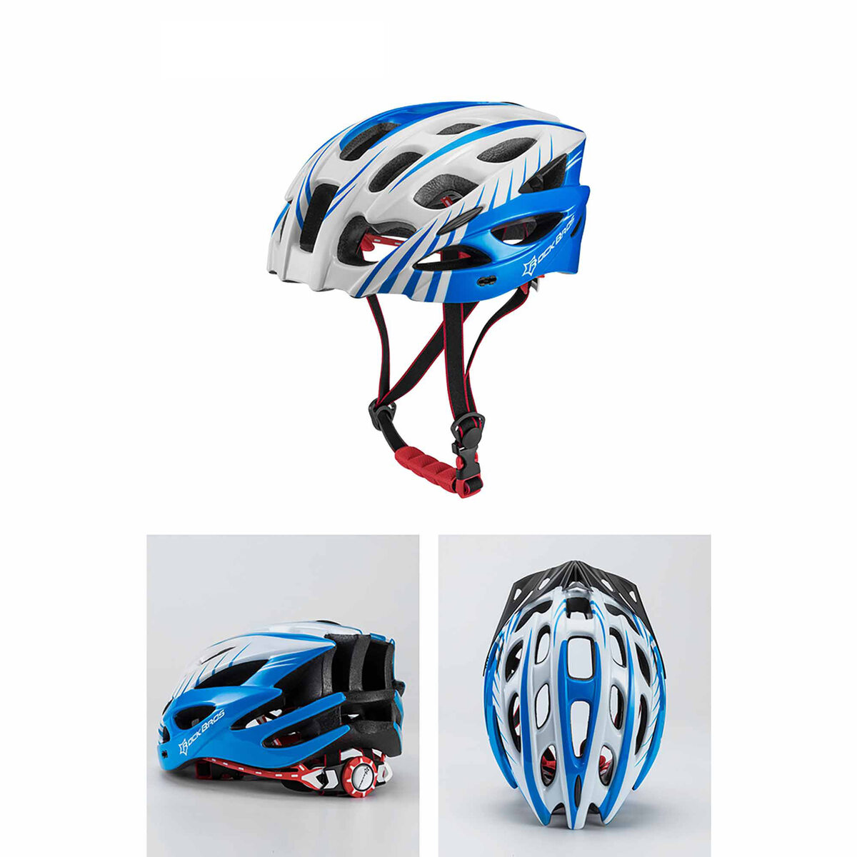 ROCKBROS Cycling Helmet WT027WBL White Blue