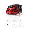ROCKBROS Cycling Helmet WT027BR Black Red