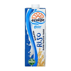 اشتري قم بشراء Ecolife Organic Rice Drink Natural 1Litre Online at Best Price من الموقع - من لولو هايبر ماركت Rice Milk في الكويت