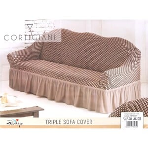 Cortigiani Sofa Cover 3 Seat Assorted