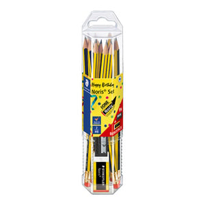 Staedtler Noris HB Pencil 12Pcs + Sharpner + Eraser Gift pack