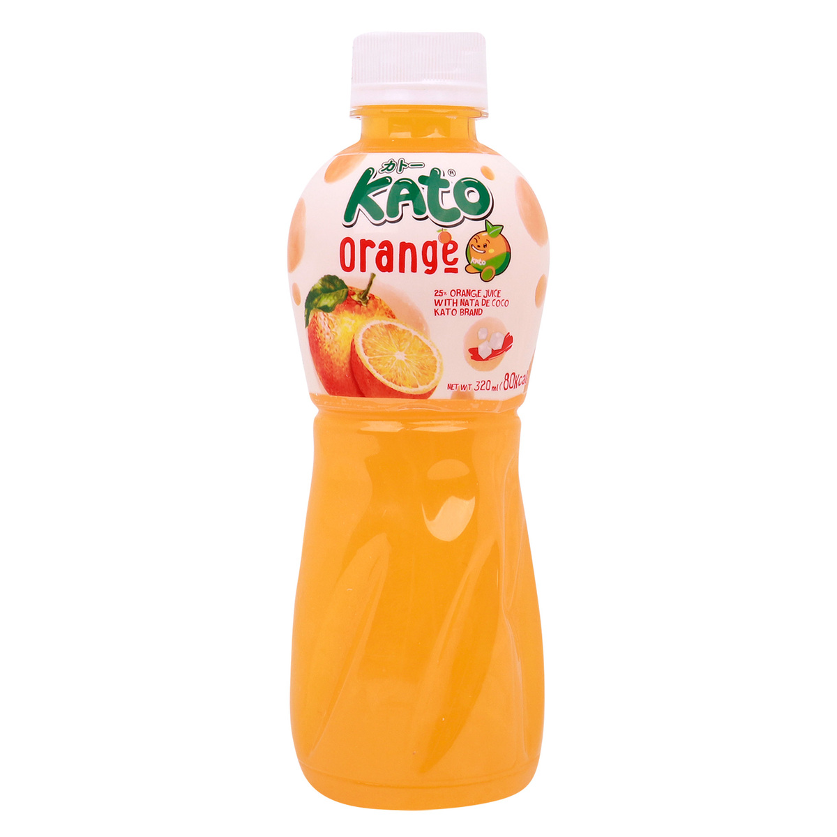 Kato Orange Juice With Nata De Coco 320ml