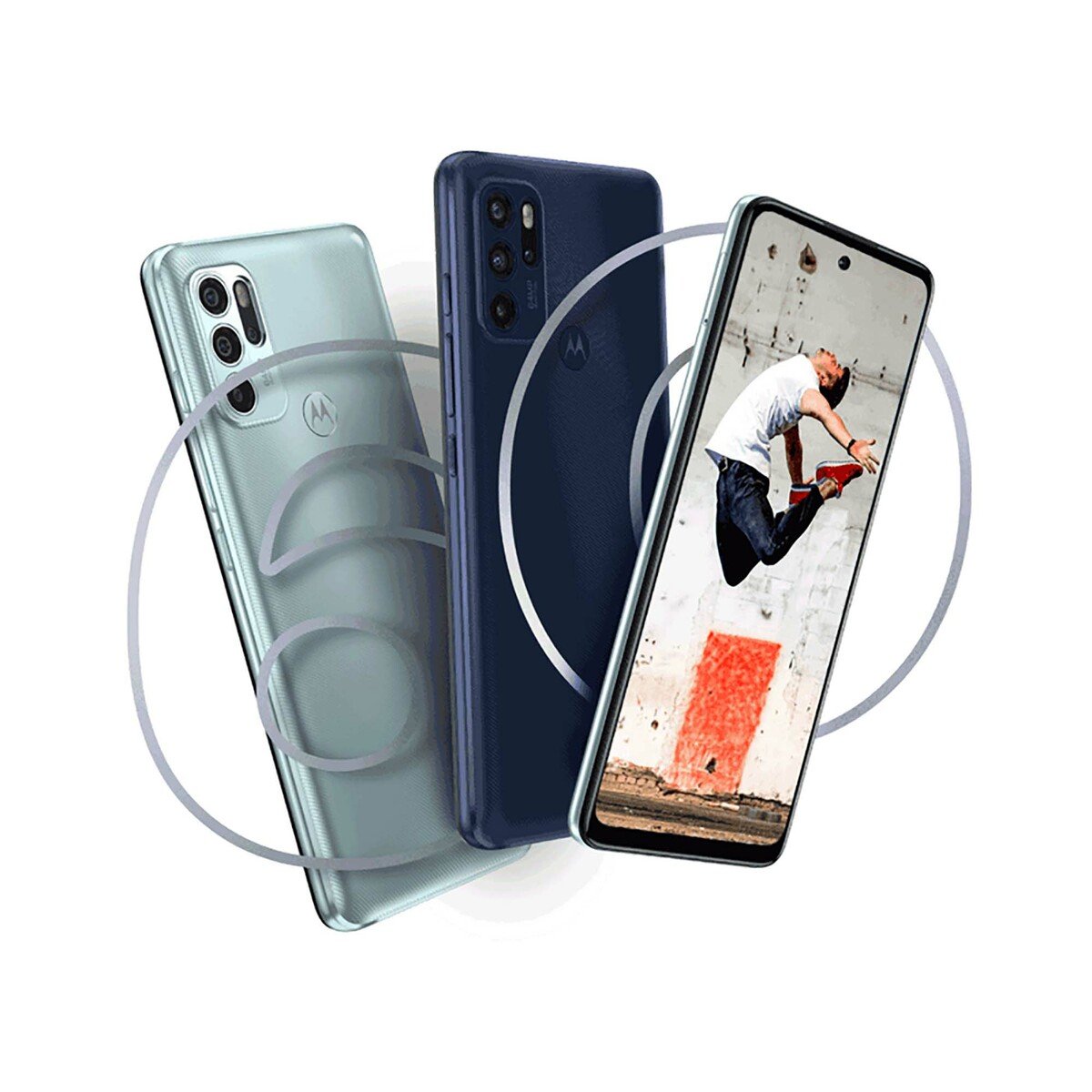 هاتف محمول موترولا موتو جي 60 إس - سعة تخزين   128 جيجابايت- لون الحبر الأزرق