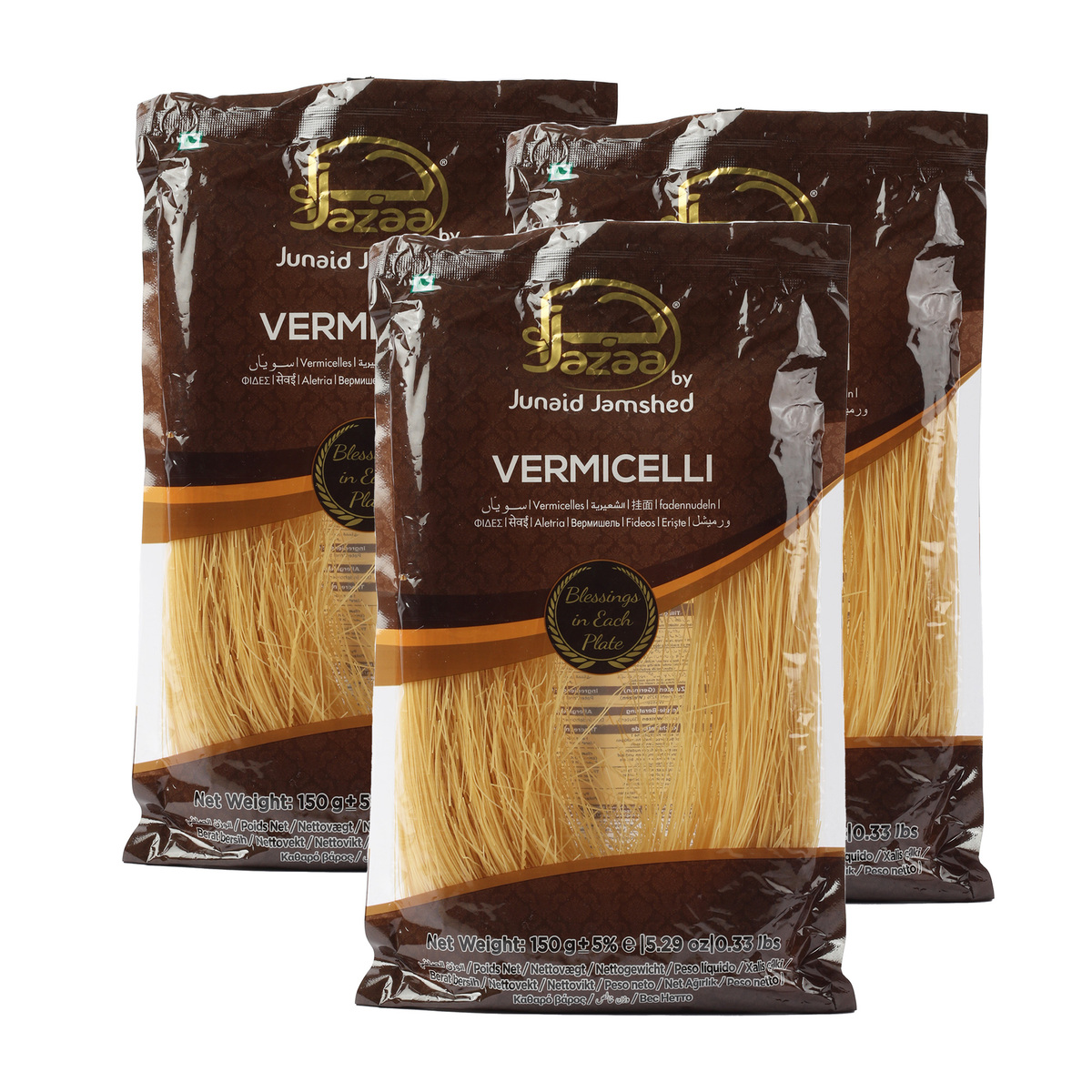 Jazaa Vermicelli Value Pack 3 x 150 g