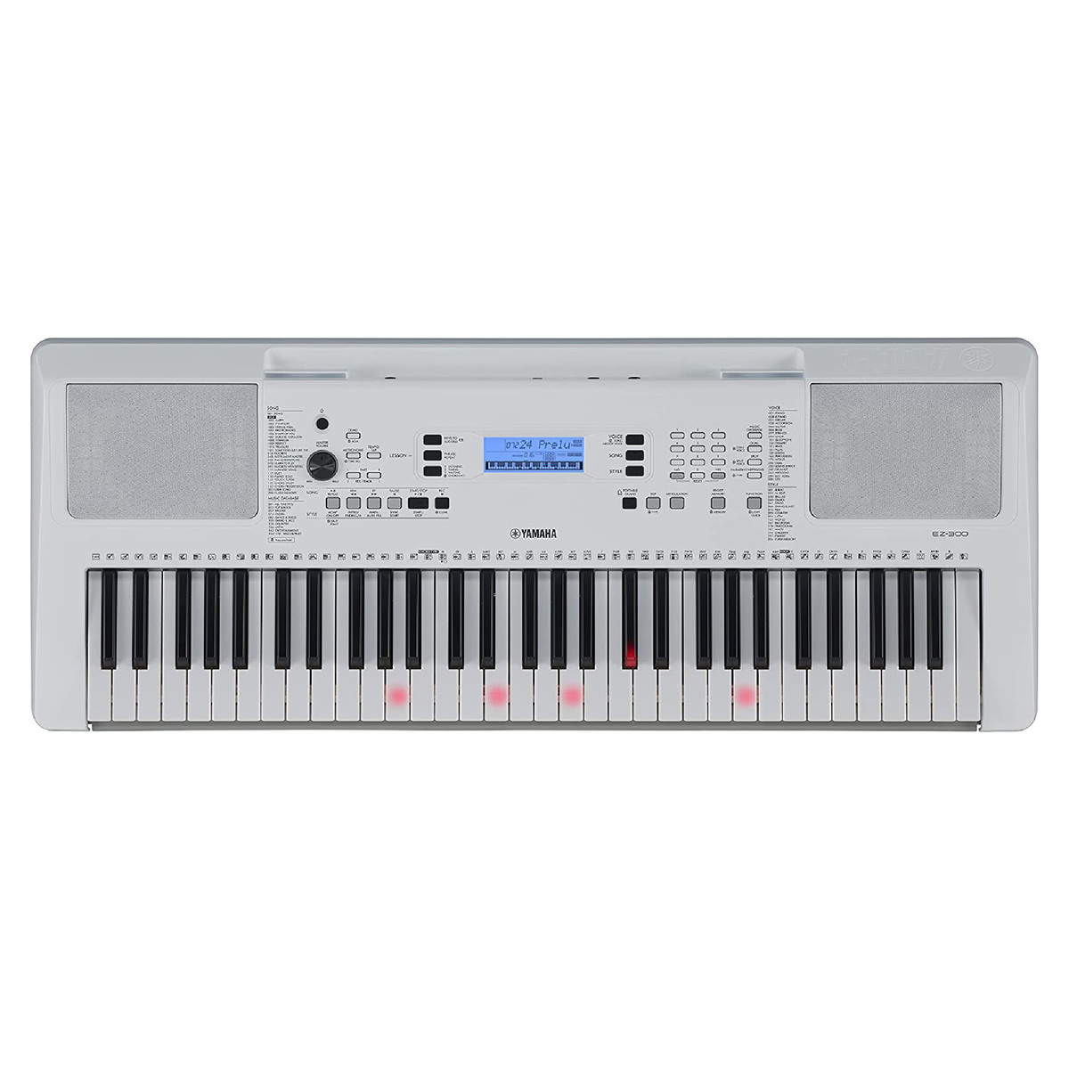 Yamaha EZ-300 Digital Keyboard 61 Touch-Sensitive Illuminated Keys