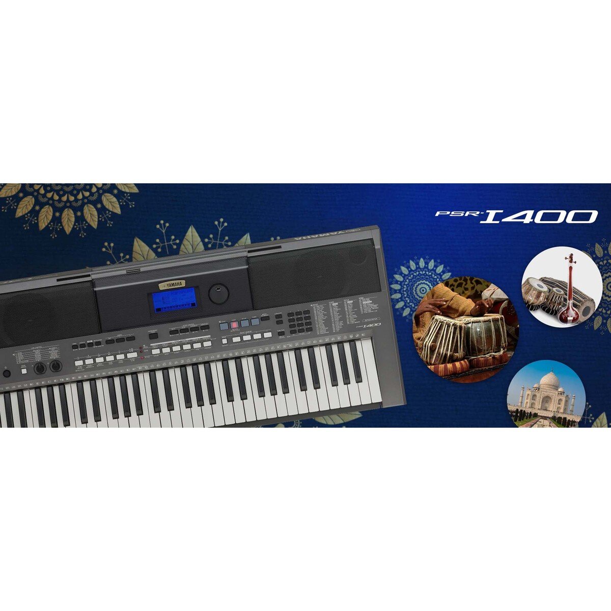 Yamaha Digital Keyboard 61Key Indian Style PSR-1400