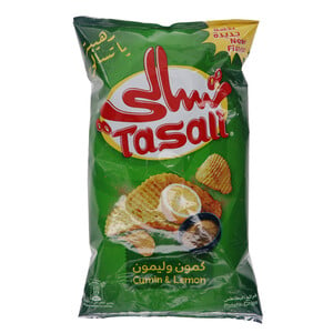Tasali Cumin & Lemon Potato Chips 155g