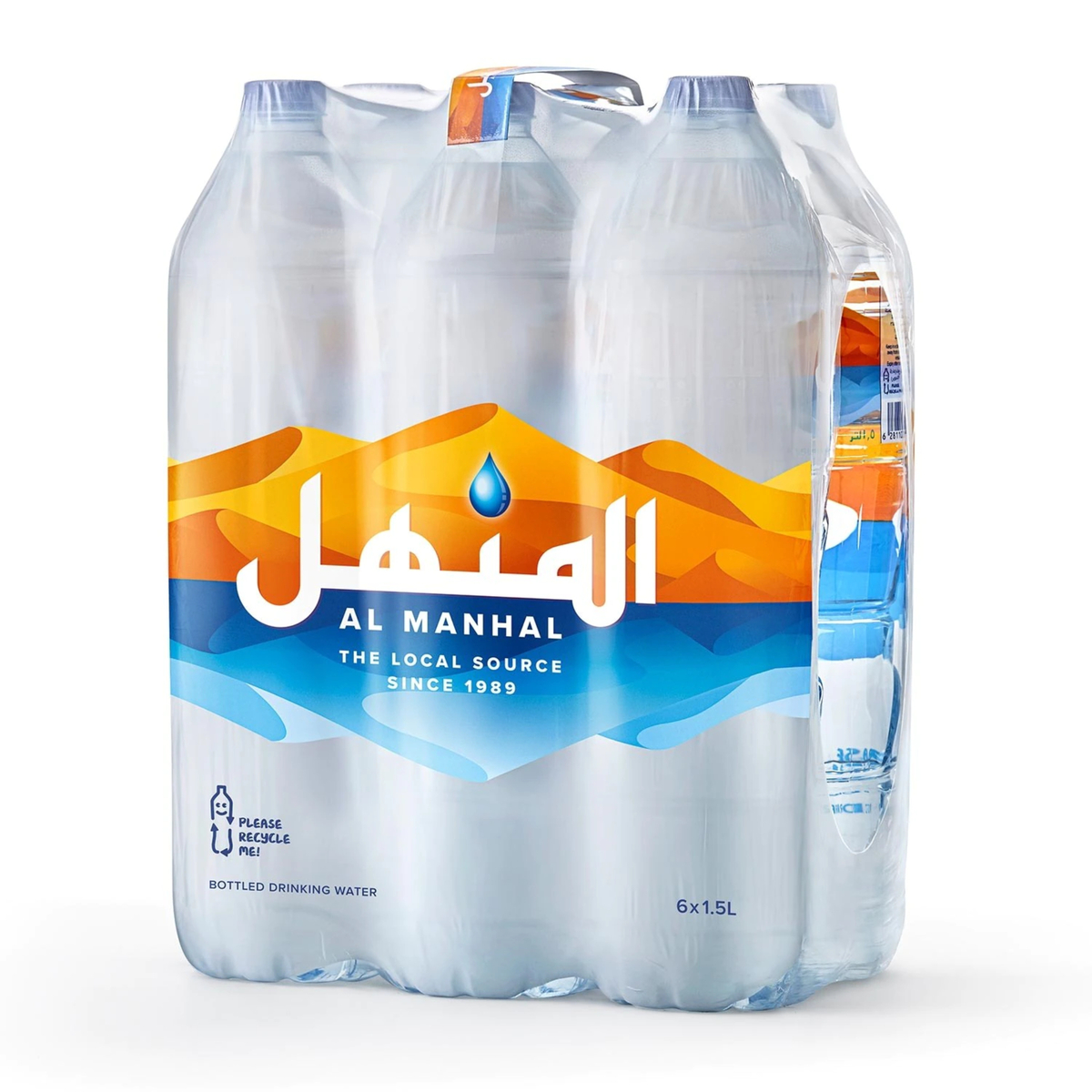 Al Manhal Bottled Drinking Water 6 x 1.5Litre