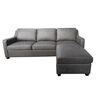 Maple Leaf Corner Sofa MLM111024 Grey,Size:86x147x233 Cms (HxWxL)