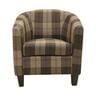Maple Leaf Arm Chair Fabric MLM-609333,Size:68x65x69 Cm (HxWxL)