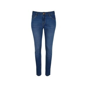 Reo Women's Fashion Jeans Skinny Medium Blue 8