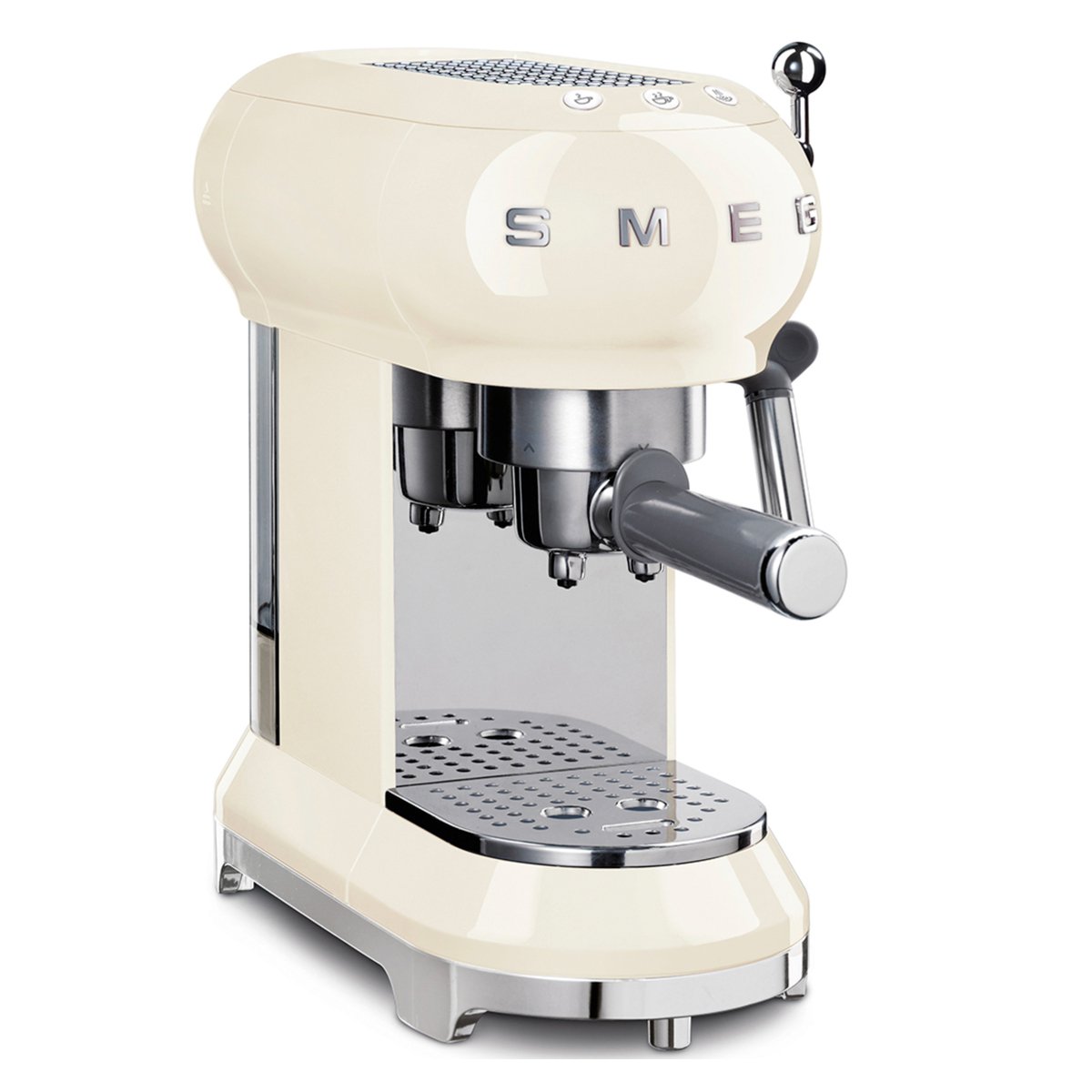 Smeg Espresso Maker ECF01CRUK Cream