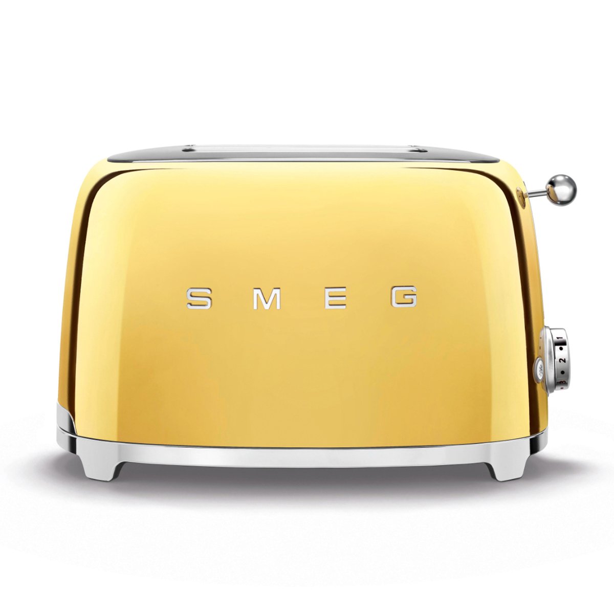 Smeg 2 Slice Toaster TSF01GOUK Gold