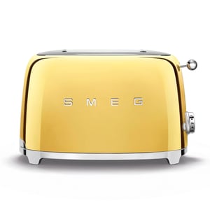 Smeg 2 Slice Toaster TSF01GOUK Gold