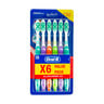 Oral B Toothbrush All Rounder 123 Medium 6pcs