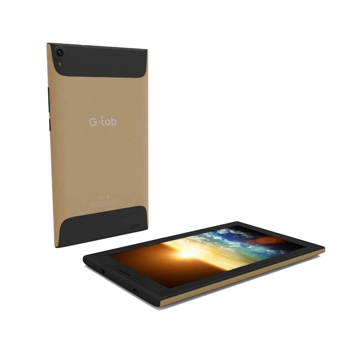 Gtab Tablet P733, 3G, Quad-core Processor, 1GB RAM, 16GB Memory, 7.0 inches Display, Android, Gold
