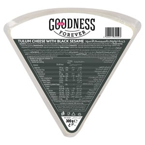 Goodness Forever Tulum Cheese With Black Sesame 300 g