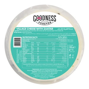 Goodness Forever Village Cheese With Zaatar 250 g
