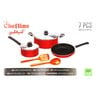 Chefline Non Stick Cookware Set 7pcs IND