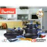 Chefline Granite Cookware Set 10pcs TRKY Assorted Colors + Samosa Maker