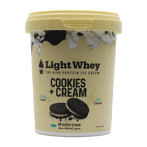 Light Whey Cookies & Cream Ice Cream 450ml