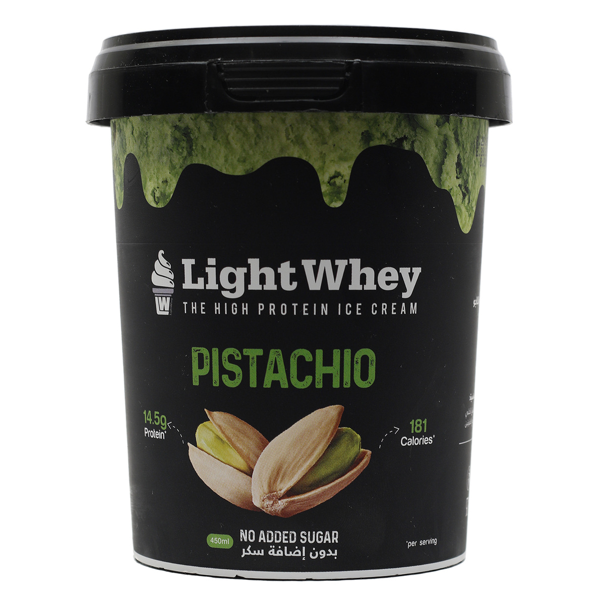 Light Whey Pistachio Ice Cream 450ml