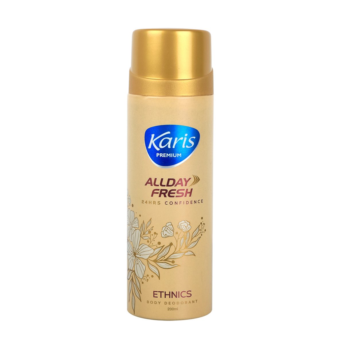 Karis Body Deodorant Spray All Day Fresh Ethnics For Women 200ml