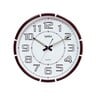 Splendor Battery Operated PVC Wall Clock 36.7cm PW269 Assorted