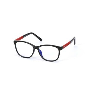 Stanlio Women e-Glass Sl30015414140C1 Cat Eye Shiny Black With Red Temple
