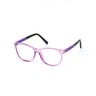 Stanlio Women e-Glass Sl30015414140C3 Cat Eye Transparant Pink With Matte Violet Temple