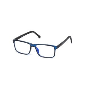 Stanlio Men e-Glass Sl30055416142C3 Semi Square Shiny Blue
