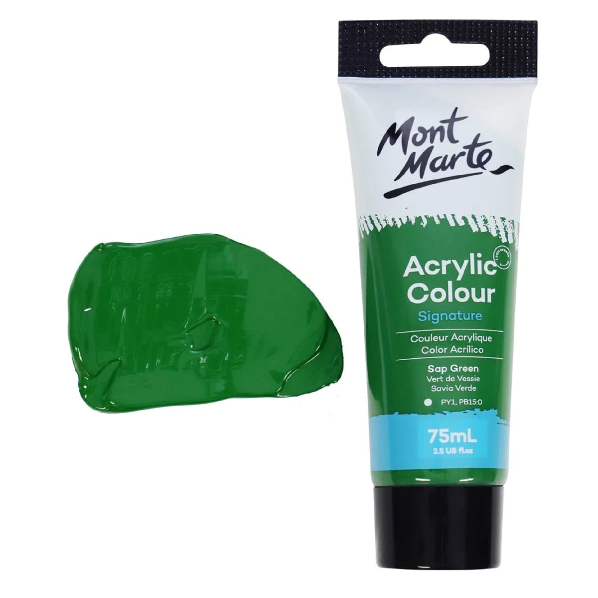 مونت مارتي سيجنتشر لون أكريليك ، 75 مل ، 2.54 أونصة ، النسغ الأخضر ، MSCH7526