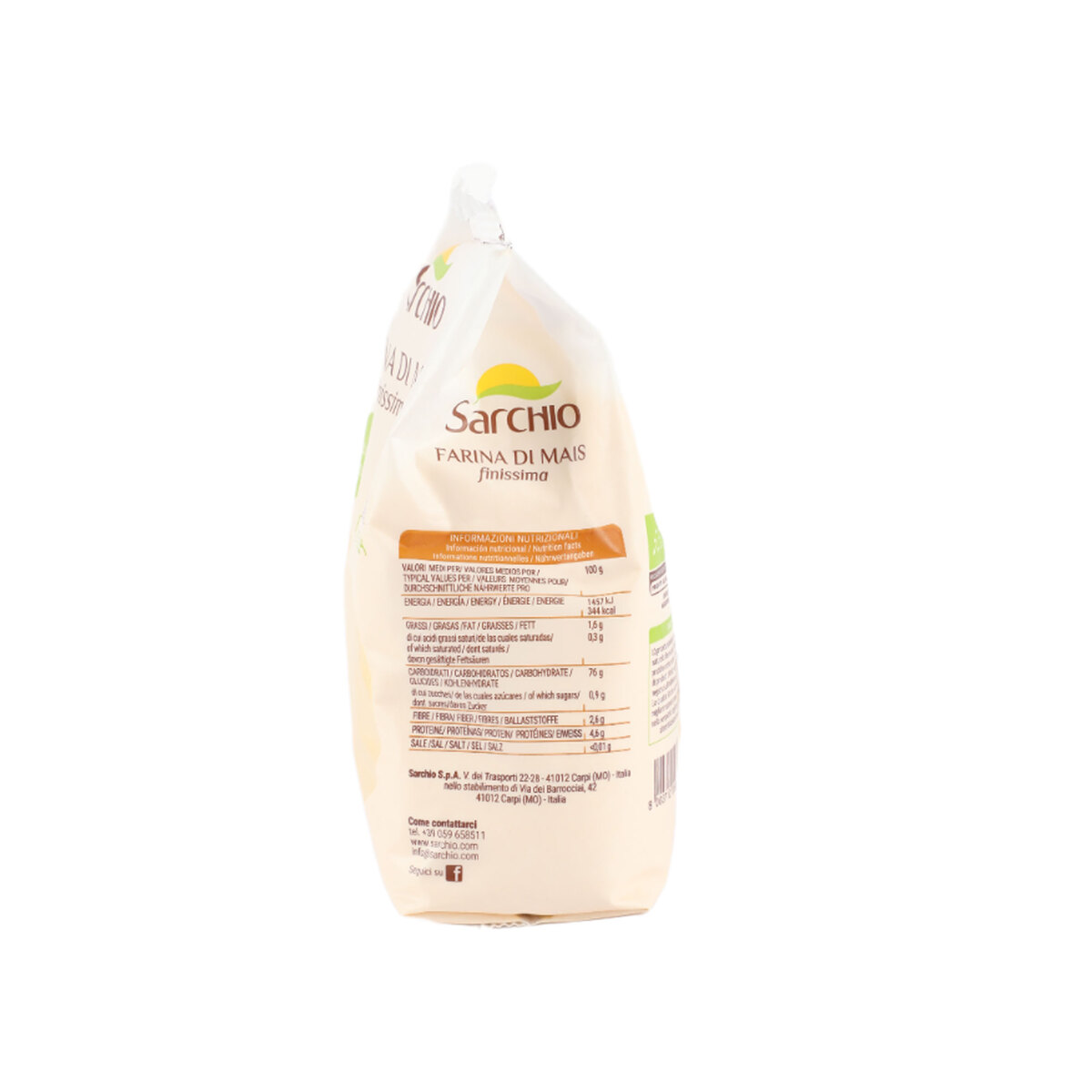 Sarchio Gluten Free Fine Corn Flour 500 g