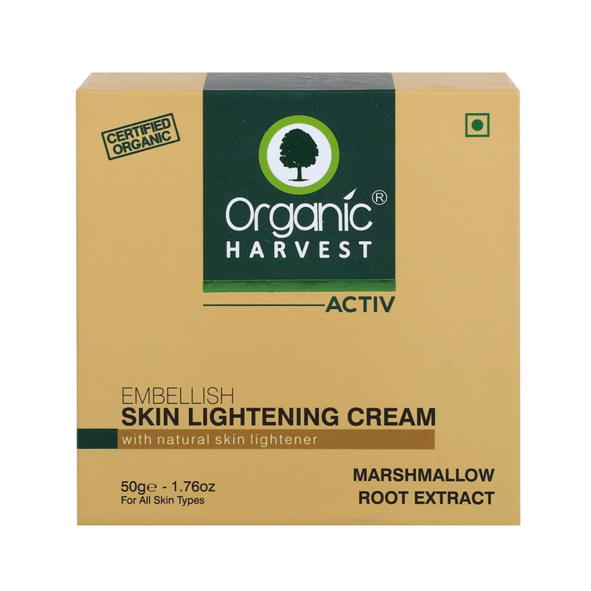 Organic Harvest Skin Lightening Cream Embellish 50g