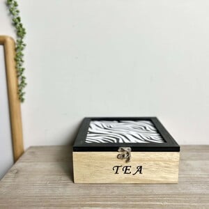 Maple Leaf Tabletop Multipurpose Wooden Storage Box 18x18x7cm HT74883