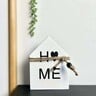 Maple Leaf He Love Me/This Is Us Sign Table Decor, 10.5 x 2.5 x 14 cm, HT74942A/B