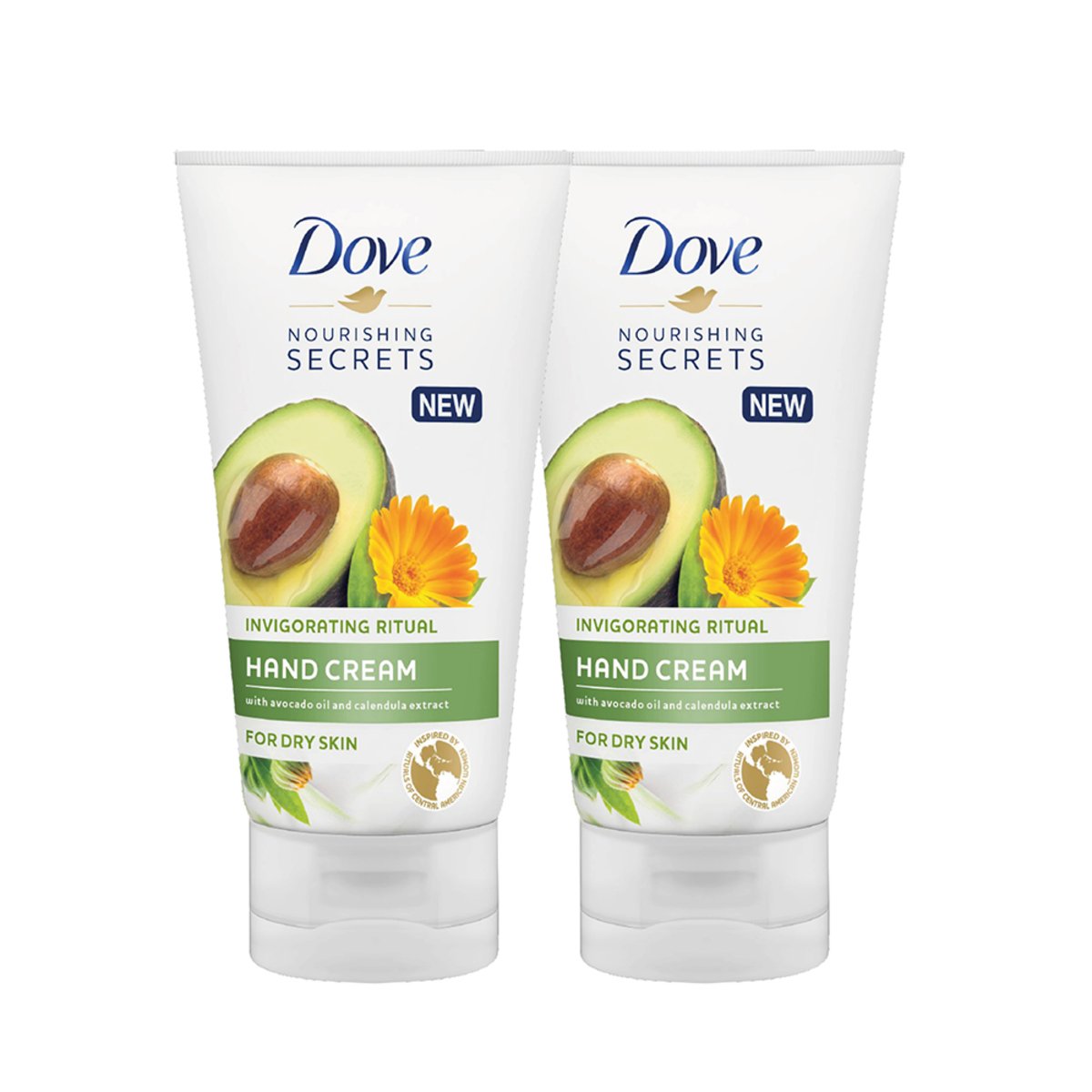 Dove Hand Cream Invigorating Ritual Avocado Oil & Calendula 2 x 75 ml
