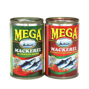 Mega Mackerel Assorted Value Pack 2 x 155g