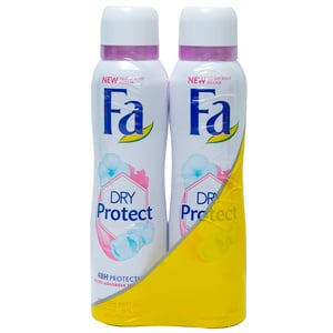 Fa Dry Protect Cotton Mist Deodorant Spray 2 x 150ml