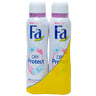 Fa Dry Protect Cotton Mist Deodorant Spray 2 x 150 ml