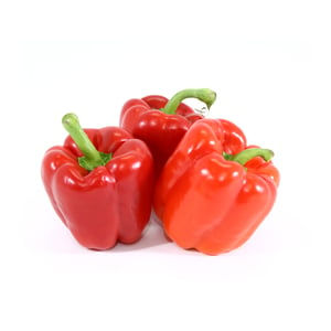 Buy Capsicum Red Import Holland 500 g Online at Best Price | Capsicum | Lulu Kuwait in Kuwait