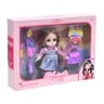 Lovely Baby Doll Play Set 6IN 3377-125/126 Assorted