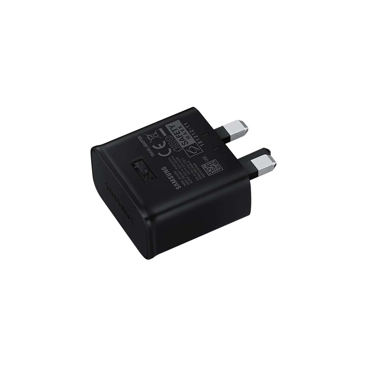 Samsung Travel Adapter (15 W, C Type)-EP-TA200CBEGAE,Black