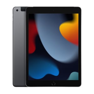 Apple iPad 2021 (9th Generation) 10.2-inch, Wi-Fi, 4G, 64GB - Grey