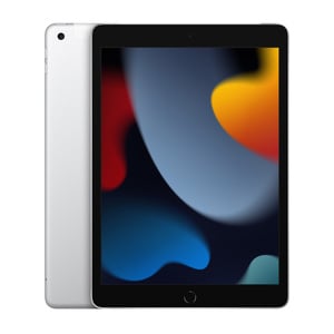 Apple iPad 2021 (9th Generation) 10.2-inch, Wi-Fi, 4G, 64GB - Silver